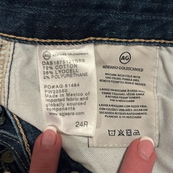 AG EX-BOYFRIEND SLIM SZ 24R/ great condition - Picture 5 of 7